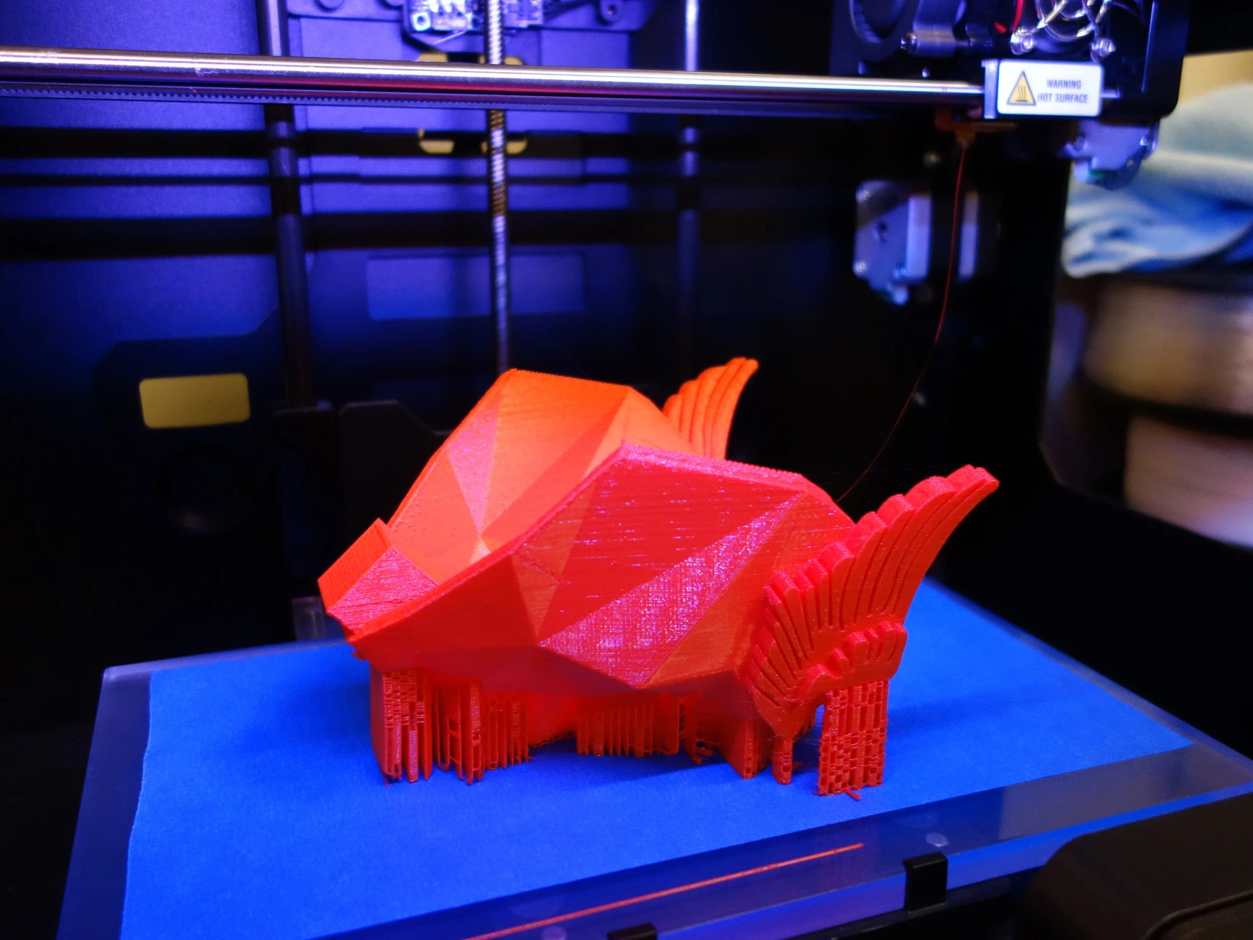 3D printed Hypnose face